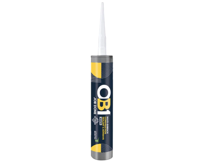 OB1 Multi-surface Sealant Adhesive White 290ml main product photo
