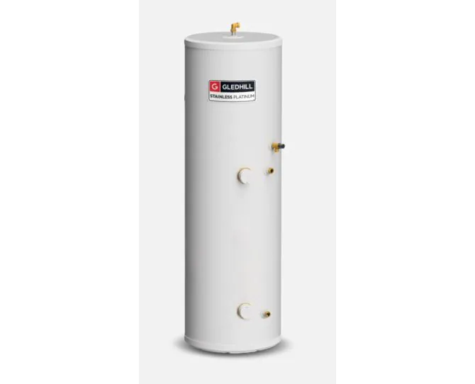 Gledhill Stainless Platinum Unvented Direct Cylinder 150 Litres PLTDR150 main product photo
