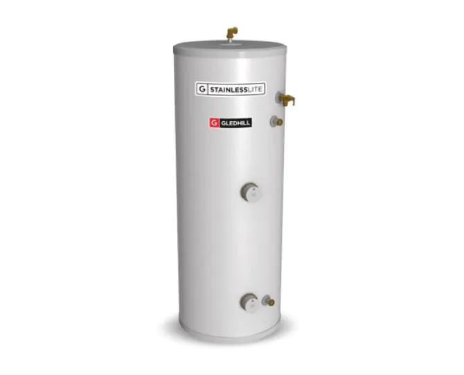 Gledhill Stainless Lite Plus Direct 250 Litre Cylinder PLUDR250 main product photo