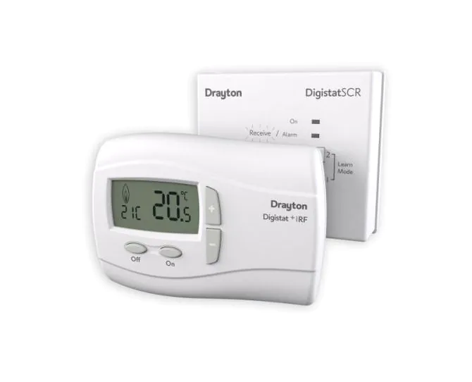 Drayton Digistat +1RF Wireless Room Thermostat RF710 main product photo
