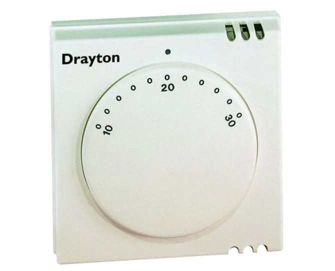 Drayton RTS2 Room Thermostat 240V With LED "on" Light 24002 main product photo