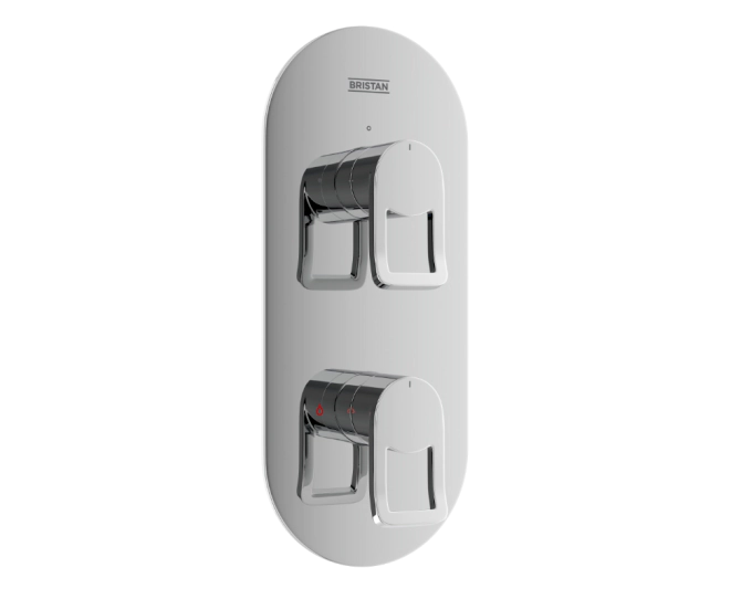 Bristan Saffron Recessed Concealed Shower Valve SAF SHCVO C main product photo