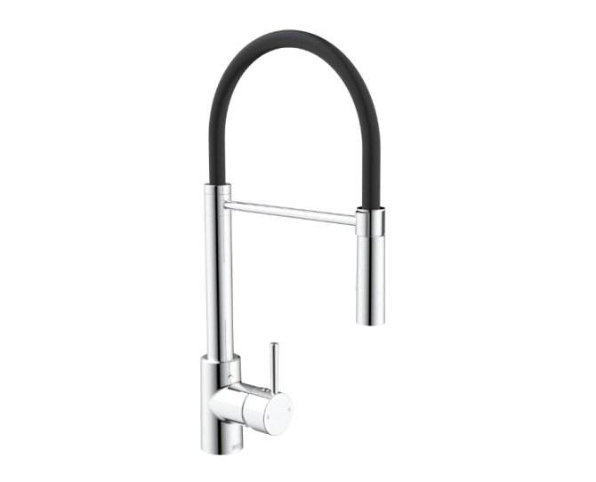 Bristan Silhouette Professional Sink Mixer with Pull-down Hose SI PROSNK C main product photo