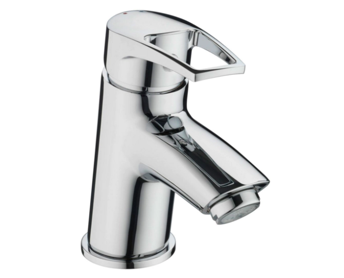 Bristan Smile Basin Mixer With Clicker Waste (SM BAS C) main product photo
