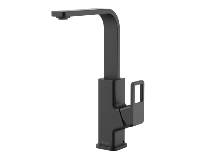 Bristan Spruce Easyfit Kitchen Sink Mixer Black SPR EFSNK BLK main product photo