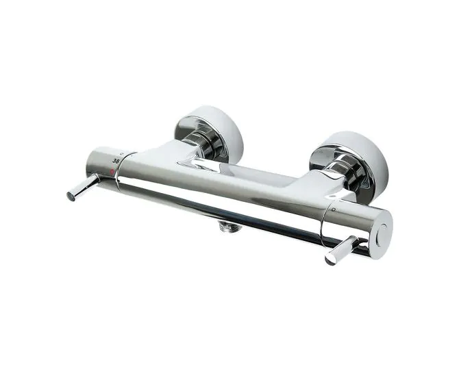 Inta Acura safe touch thermostatic bar shower ST10010CP main product photo