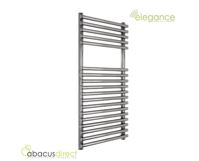 Abacus Direct Elegance Strato Towel Warmer 1250 x 600 Chrome main product photo