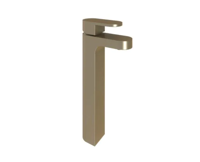 Abacus Ki Tall Basin Mixer Brushed Nickel TBTS-057-1402 main product photo