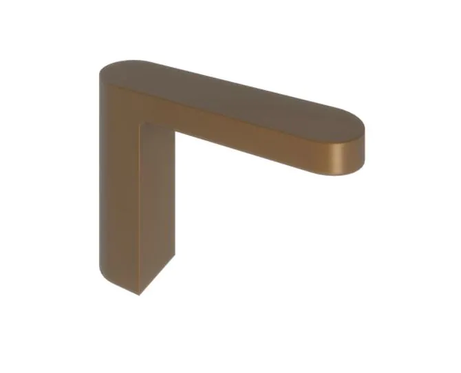 Abacus Ki Deck Mounted Bath Spout Brushed Bronze TBTS-058-3804 main product photo