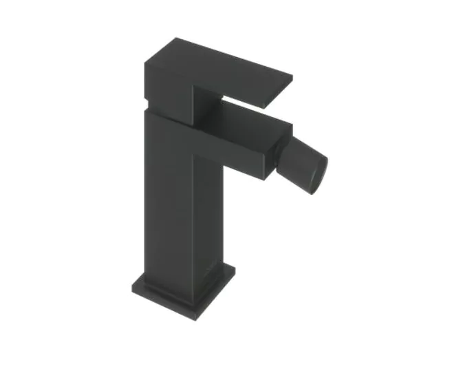 Abacus Plan Mono Bidet Mixer Matt Black TBTS-265-2202 main product photo