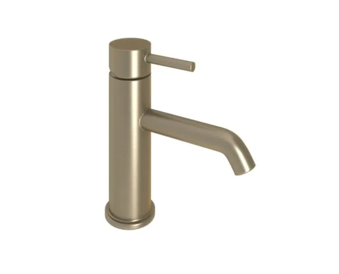 Abacus Iso Mono Basin Mixer Brushed Nickel TBTS-347-1202 main product photo