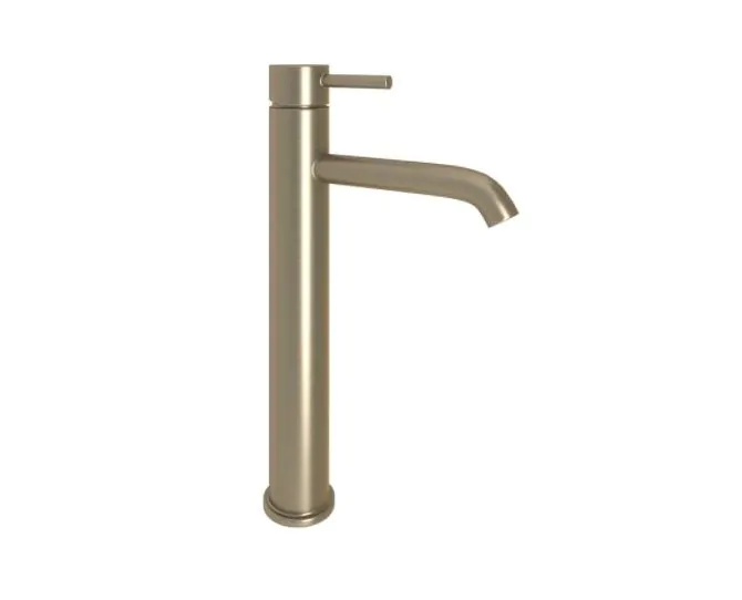 Abacus Iso Tall Mono Basin Mixer Brushed Nickel TBTS-347-1402 main product photo