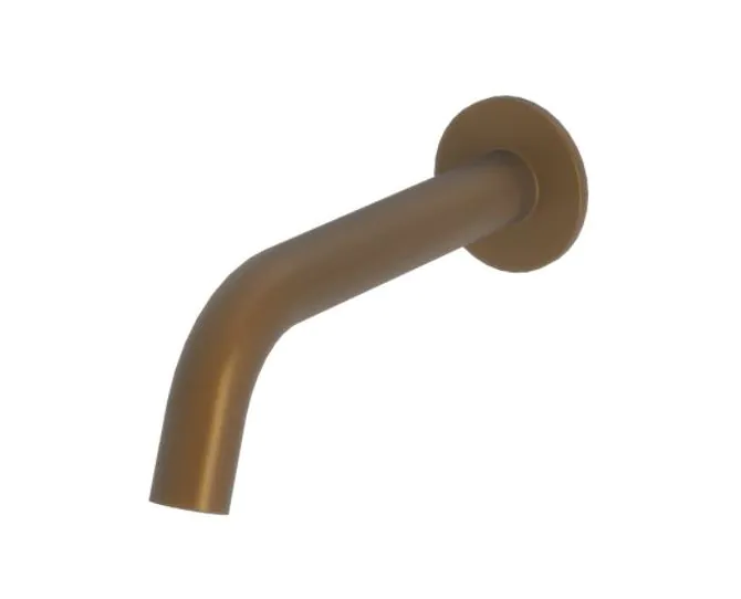 Abacus Iso Wall Mounted Bath Spout Brushed Bronze TBTS-348-3802 main product photo