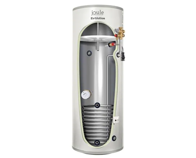 Joule Cyclone Air 125 Litre Standard Indirect Unvented Cylinder TCEMVA-0125LFB main product photo