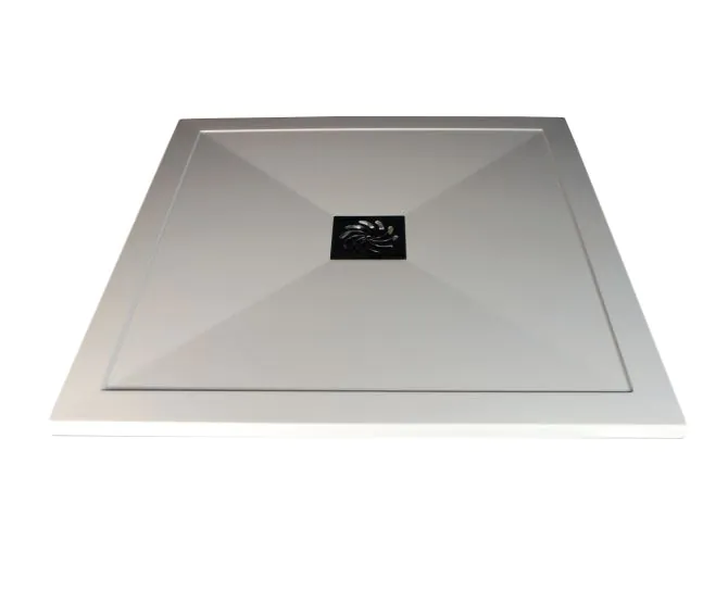 Envy 25mm Ultra-Slim 1200mm x 900mm Offset Quadrant Tray & Waste (RH) main product photo