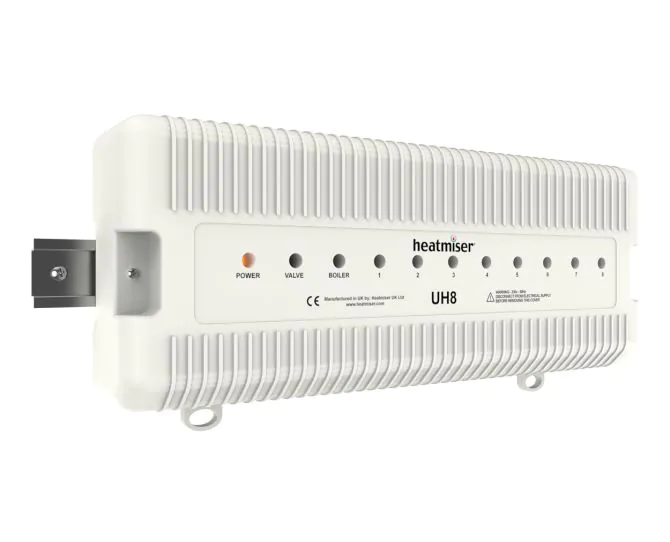 Heatmiser UH8 - 8 Zone 230v Wiring Centre main product photo