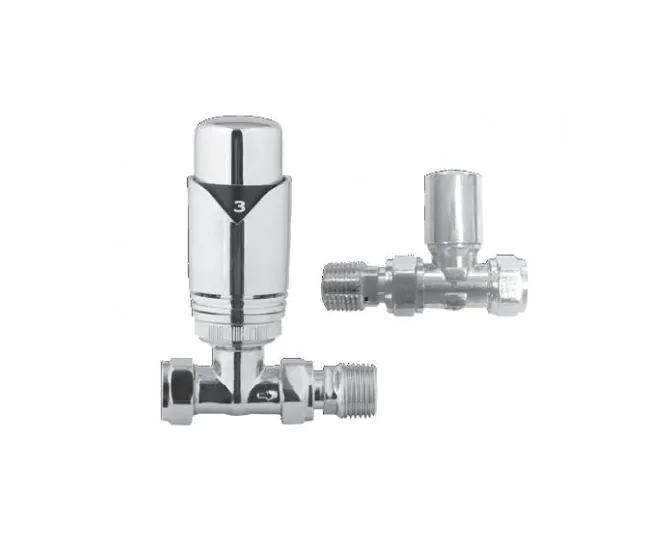 Abacus Ultima TRV5 10/15mm Valve Pack Straight Chrome (ULRV-15-0510) main product photo