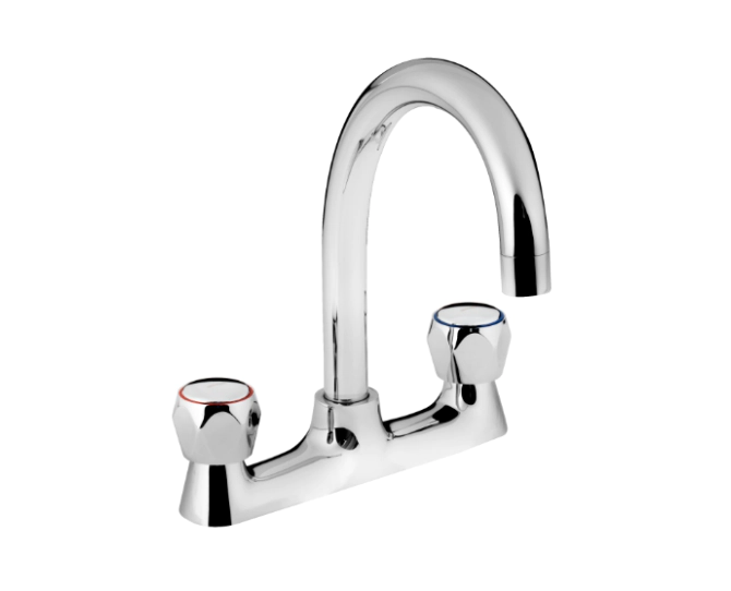 Bristan Club Deck Sink Mixer VAC2 DSM C MT main product photo