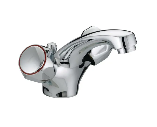 Bristan Club Basin Mixer With Pop-Up Waste VAC BAS C MT main product photo