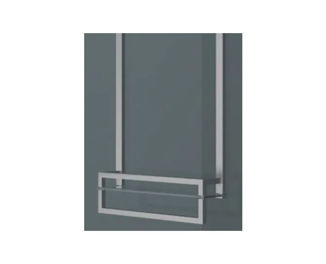 Vessini X-Series Towel Hanging Bar With Glass Shelf (VEGX-90-0310) main product photo