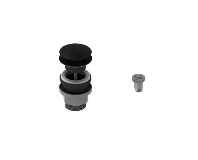 Abacus Universal Click/Freeflow Basin Waste Black VETW-105-0550 main product photo