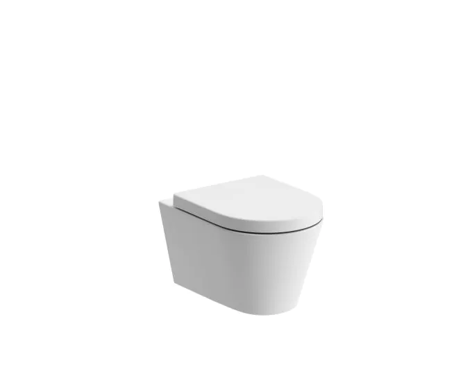 Vasca Milan Rimless Wall Hung WC & Soft Close Seat main product photo