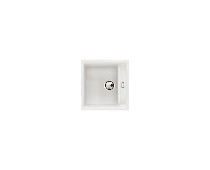 Abode Synchronist Compact 1.25B Inset/Undermount Sink - White AW3170 main product photo