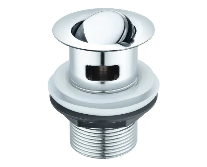 Vasca Slotted Flip Plug Basin Waste - Chrome main product photo