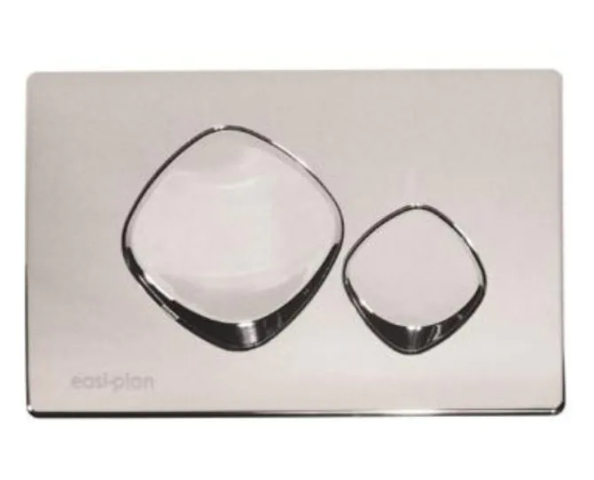 Abacus Easiplan Mode Press Panel Satin Chrome (EPPR-15-05SA) main product photo