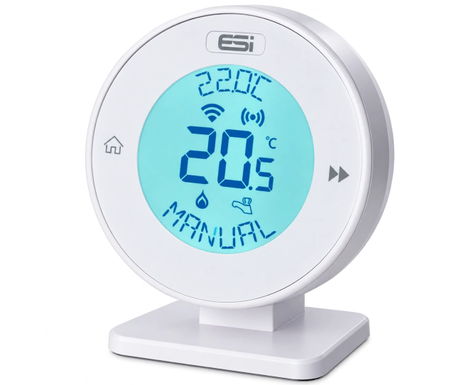 Esi Mistral Smart Thermostat White ESRTP8W-W main product photo