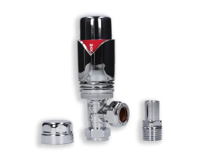 Gold Premium TRV 15mm Angled (All Chrome) main product photo