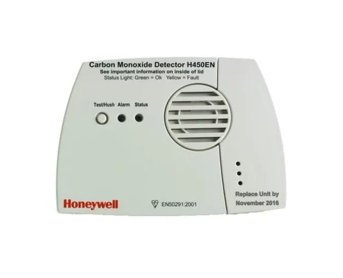 Honeywell H450EN Carbon Monoxide Alarm main product photo