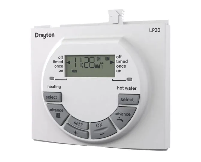 Drayton LP20 Dual Channel Programmer main product photo