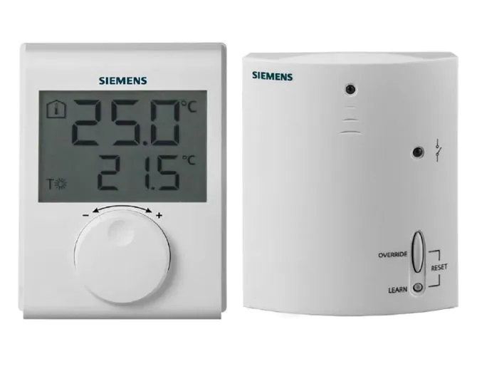 Siemens RDH100RF/SET Wireless Thermostat & Receiver main product photo