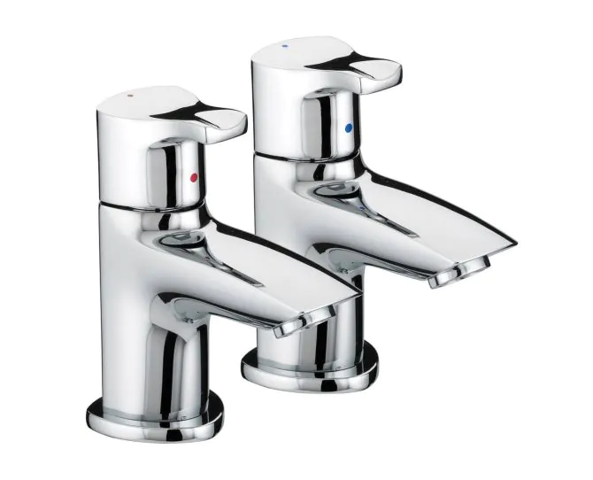 Bristan Capri Basin Pillar Taps Chrome (CAP 1/2 C) main product photo