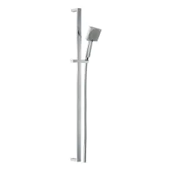 Abode Euphoria Square Sliding Rail Shower Kit (Single Pattern) - Chrome AB2322