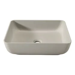 Abode Cava 450x350mm Tablet Basin - Pebble Grey ABB1008