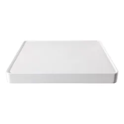 Abode Tableau 600mm Basin Shelf & Brackets - Chalk White ABS1001