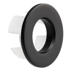 Abode Uno Basin Overflow Ring - Matt Black ABX1031