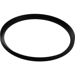 Abode Cava Round Basin Plinth - Matt Black ABX1141