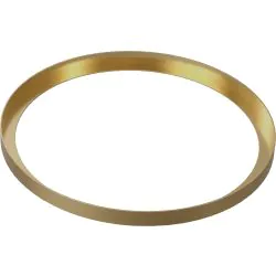 Abode Cava Round Basin Plinth - Brushed Brass ABX1142
