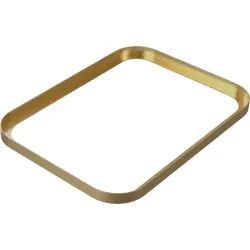 Abode Cava Tablet Basin Plinth - Brushed Brass ABX1152