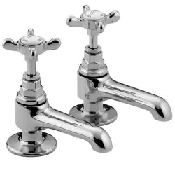 Bristan 1901 Chrome Basin Taps Chrome N 1/2 C CD