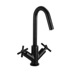 Bristan Cruzar Basin Mixer Black CRU BAS BLK