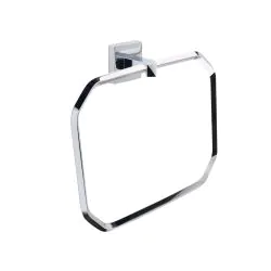 Vasca Nove Towel Ring - Chrome