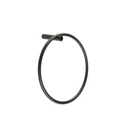 Vasca Nulla Towel Ring - Black