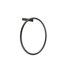Vasca Nulla Towel Ring - Black