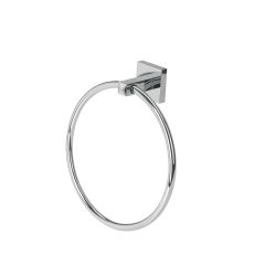 Vasca Citta Towel Ring - Chrome