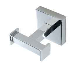 Vasca Citta Double Robe Hook - Chrome
