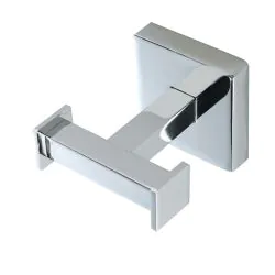 Vasca Citta Double Robe Hook - Chrome